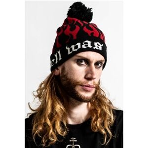 2 LEFT | Killstar Boring Beanie | Black Super Soft Cotton Pom Top Unisex